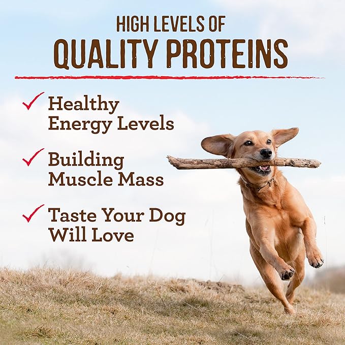 Merrick Premium Grain Free Dry Adult Dog Food, Wholesome and Natural Kibble with Real Duck and Sweet Potato - 22.0 lb. Bag