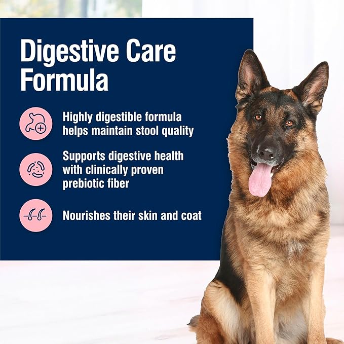 Blue Buffalo True Solutions Digestive Care Natural Dry Dog Food for Adult Dogs, Chicken, 24-lb. Bag