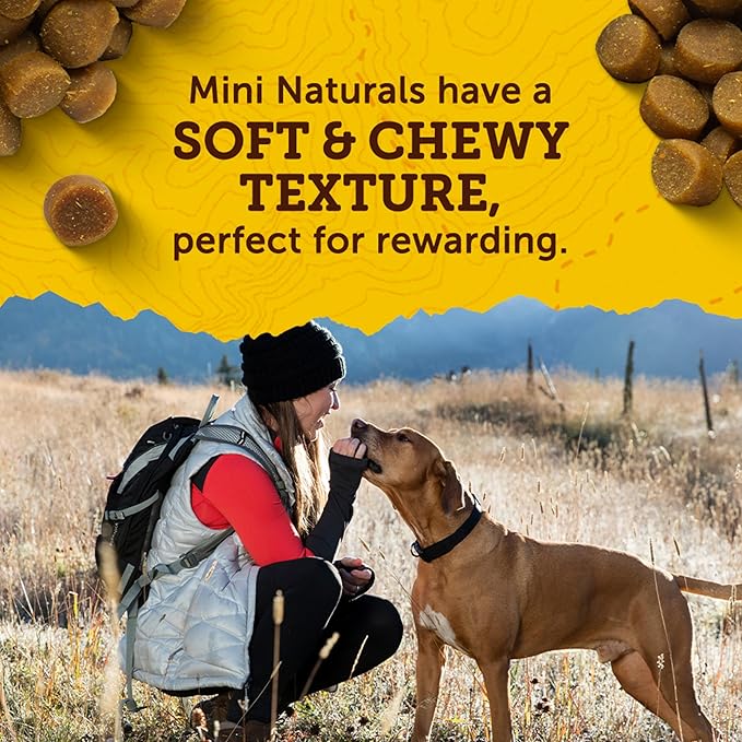 Zuke’s Mini Naturals Dog Training Treats for Dogs, Pet Treats Made with Real Peanut Butter - 10 Oz. Pouch
