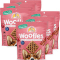 Newman's Own Bacon & Berry Woofles Waffle Dog Treats, 10 oz Bag (Pack of 6) — Soft & Chewy Waffles, No Artificial Flavors or Colors, Wholesome Training Rewards, Made in USA