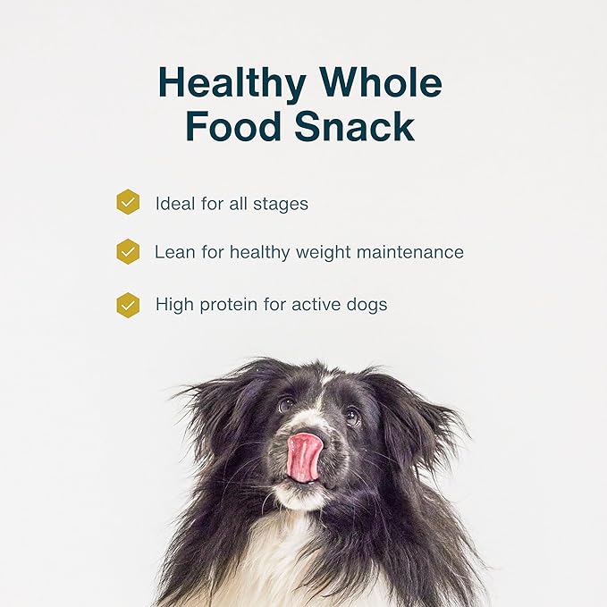 JustFoodForDogs Single Ingredient Healthy Dog Treats and Dog Snacks, Jerky Treats, Human Grade, Preservative and Grain Free, Rawhide Free Chews, Low Calorie Treat - Chicken Breast, 18 oz