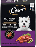 Cesar Small Breed Dry Dog Food for Small Dogs, Filet Mignon Flavor and Spring Vegetables Garnish, 12 lb Bag