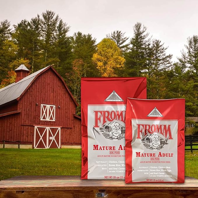 Fromm Classic Mature Adult Dog Food - Senior Dry Dog Food for Large, Medium, & Small Breeds - Chicken Recipe - 30 lb