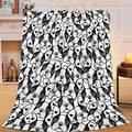 Boston Terrier Throw Blanket French Bulldog Frenchie Puppy Stuff Gifts for Dog Lover Kids Girls Boys Adults Women Men Soft Cozy Warm Plush Fluffy Fuzzy Fleece Blanket Decor 40''X50''