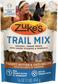 Zuke’s Trail Mix Pet Treats for Dogs, Soft Dog Treats with Real Peanut Butter and Oats Recipe - 16 oz. Pouch