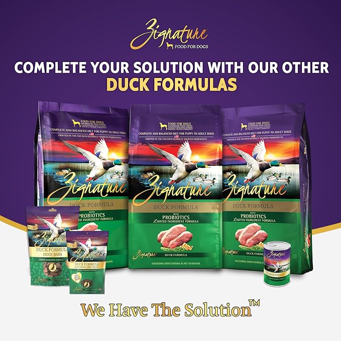 Zignature Duck Soft Moist Treats for Dogs