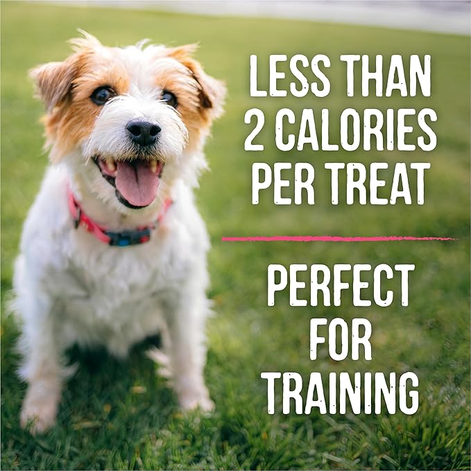 Merrick Lil’ Plates Grain Free Small Dog Treats, Natural Training Treats For Small Dogs, Teensy Turducken - 5 oz. Pouch