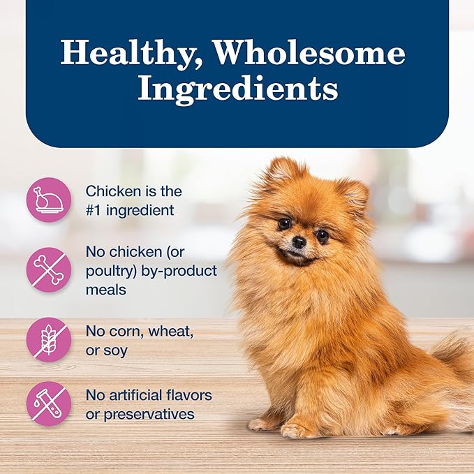 Blue Buffalo Homestyle Recipe Adult Small Breed Wet Dog Food, Made with Natural Ingredients, Chicken Recipe, 5.5-oz Cans (24 Count)