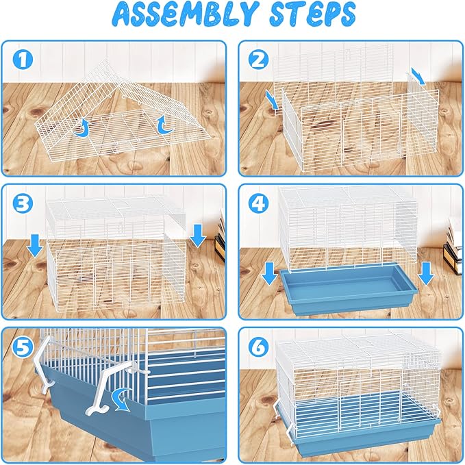 Pronetcus Hamster cage for Hamsters, Gerbils, mice, Rats, Small Guinea Pigs and Other Small Animals.