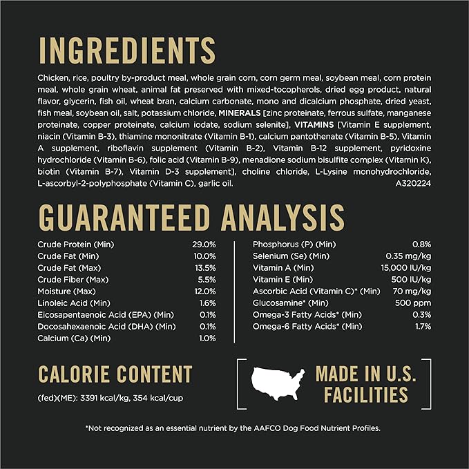 Purina Pro Plan Adult 7 Plus Weight Management Shredded Blend Chicken and Rice Formula Senior Dog Food - 6 lb. Bag