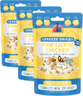 Weruva Dog Freeze Dried, Paw Lickin' Chicken with Chicken Breast, 1oz Bag (Pack of 3)
