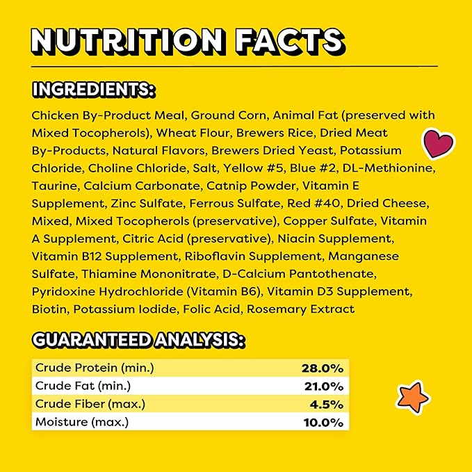 Temptations Cat Treats, Classic Crunchy and Soft Cat Treats, Catnip Fever Flavor, Catnip Treats, 16 oz. Tub