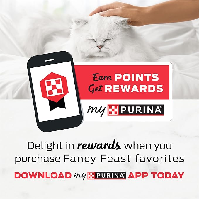 Fancy Feast Purina Gourmet Wet Cat Food Variety Pack,Petites Gravy Collection,Break-Apart tubs,48 Servings - 2.8 oz. Tubs,(Pack of 24)