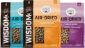 Earth Animal Wisdom Air Dried Dog Food - Chicken, Turkey & from The Sea Variety Pack Premium Natural Dry Dog Food for All Breeds & Ages - 2 Lbs Bag (3 Pack)