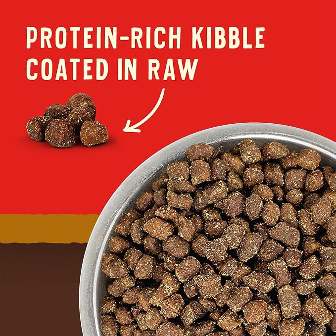 Stella & Chewy's Wild Red Dry Dog Food Raw Coated High Protein Grain & Legume Free Prairie Recipe, 3.5 lb. Bag