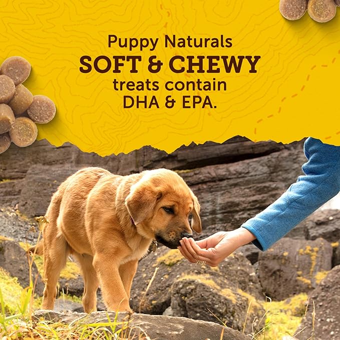 Zuke's Puppy Naturals Dog Training Treats, Pork & Chickpea Recipe, Nutrient-Rich Mini Dog Treats for Training, Grain Free Puppy Treats, 5 OZ Bag (Pack of 1)