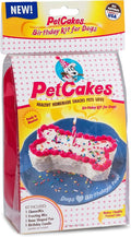 PetCakes Dog Birthday Cake Kit - All Natural Treats - Puppy to Large Dogs, Cheese Flavor - 5.5 Oz