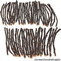 60 PEAR Skinny CHEW Twigs for Small Animals