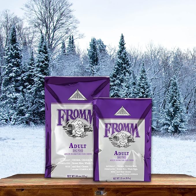 Fromm Classic Adult Dog Food - Premium Dry Dog Food for Large, Medium, & Small Breeds - Chicken Recipe - 15 lb