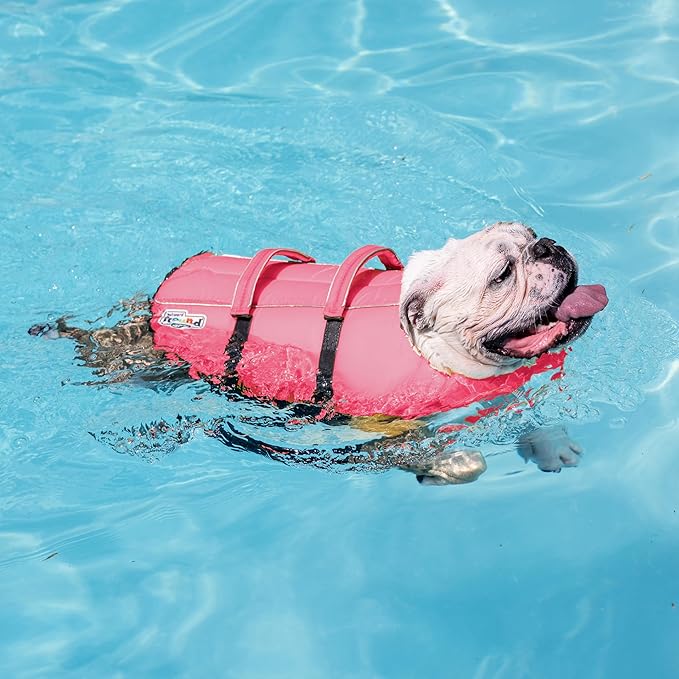 Outward Hound Granby Splash Pink Dog Life Jacket, Small