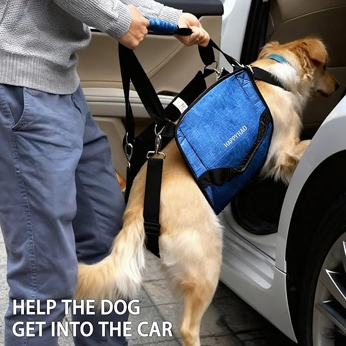 Adjustable Dog Lift Harness, Suitable for Medium to Large Dogs,L