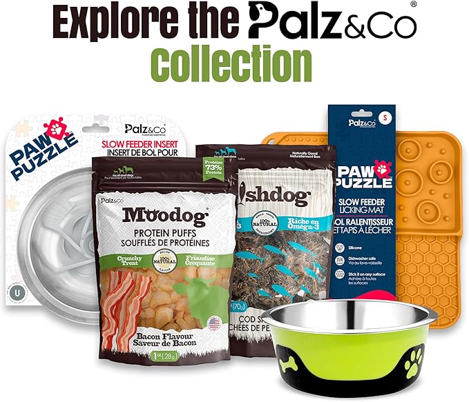 Palz&Co Moodog Beef Cheek Strips for Dogs - 12 Pack of 100% Natural Single Ingredient Treats - Grain Free, High Protein, Chewy & Crunchy Texture