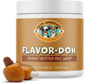 Flavor-Doh - Flavored Pill Wrap for Dogs to Hide Capsules and Create Pill Treats for Dogs - Easy-to-Use Treat Paste for Pet Medication - Peanut Butter (8oz)
