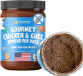 Visionary Pet Foods Chicken Meat Spread - Healthy Dog Treat - Alternative to Dog Peanut Butter, Xylitol Free, No Sugar and Filler Free - Use on Lick Mat, Food Mixer, Pill Pockets - 12oz Jar