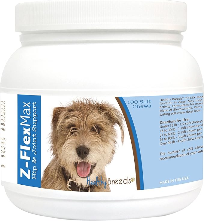 Healthy Breeds Mutt Z-Flex Max Hip & Joint Soft Chews 100 Count
