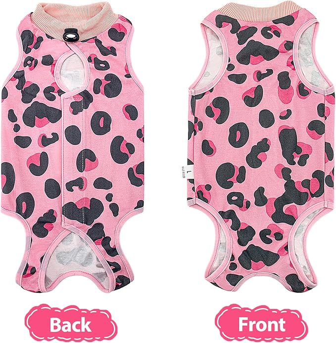 2 PCS Cat Recovery Suit for Spay Abdominal Wounds Cat Onesie for Cats After Surgery Recovery Suit Female Breathable E-Collar Alternative Kitten Onesie Anti Licking Small
