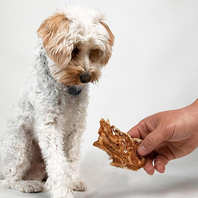 Pupford Crunchy Jerky Treats for Dogs & Puppies, Made in USA, Single Ingredient, No Fillers (Lamb, 7 oz)