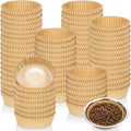 1000 Pcs Bulk Large Pet Disposable Feeding Bowls Liner Cat Food Bowls Paper Liner Pets Disposable Feeding Bowl Small Paper Cat Plates for Small Dogs Cats Dish Bowl