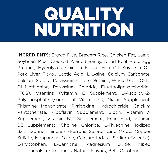 Hill's Prescription Diet k/d Kidney Care with Lamb Dry Dog Food, Veterinary Diet, 8.5 lb. Bag