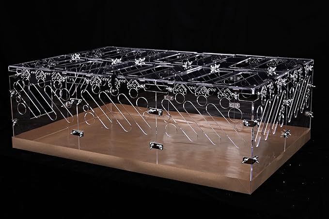 2X3 feet Acrylic Guinea Pig Cages Lid DIY Acrylic Panels with Installation Accessories