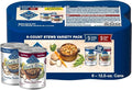 Blue Buffalo Blue's Stew Natural Wet Dog Food, Made with Natural Ingredients, Hearty Beef and Country Chicken Variety Pack, 12.5-oz Cans, 6 Count
