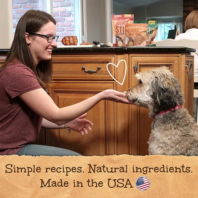 Happy Howie's Soft Meat Roll Treat - Soft Dog Food Rolls, High Protein, Natural Ingredients, for All Dogs, Made in USA - Lamb, 12 Oz (Pack of 1)