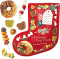 Jungle Calling Christmas Dog Treats, Holiday Chews Variety Pack 20+ Count, Holiday Stocking Xmas Treats for Dogs