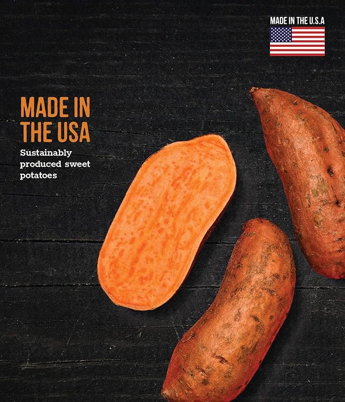 Wholesome Pride Natural & Healthy Sweet Potato Highly Digestible Dog Chews, USA Made, Medium - 2 Pack