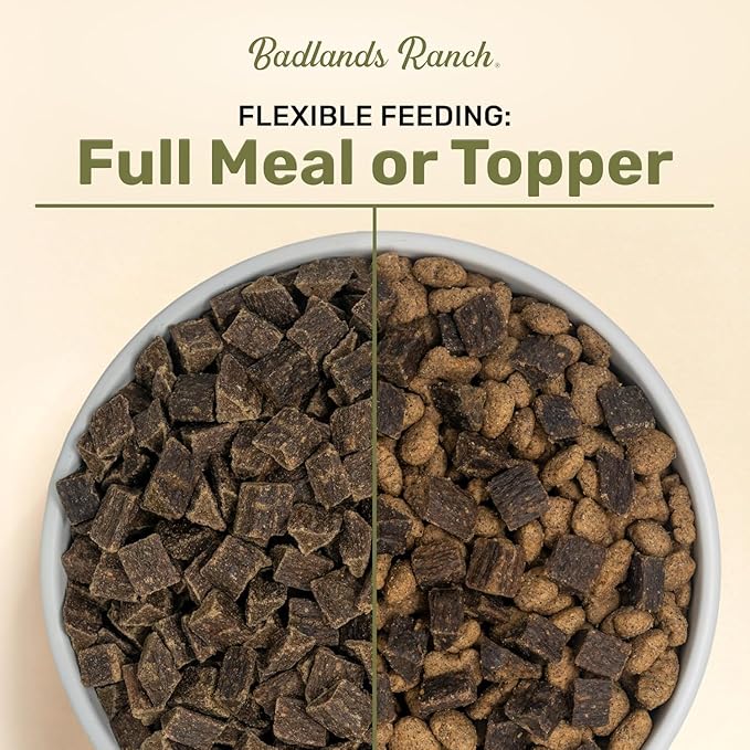 BADLANDS RANCH by Katherine Heigl – Superfood Complete Air-Dried Fish & Turkey Dog Food – High Protein with Superfoods for Daily Wellness & Consistent Nutrition – 24 oz (Pack of 4)