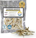 Fresh Is Best Silverside Minnows Freeze Dried Dog Treats – Raw Freeze Dried Cat Treats in Resealable Zipper Bag – High-Protein Minnows for Cats and Dogs – Made in The USA