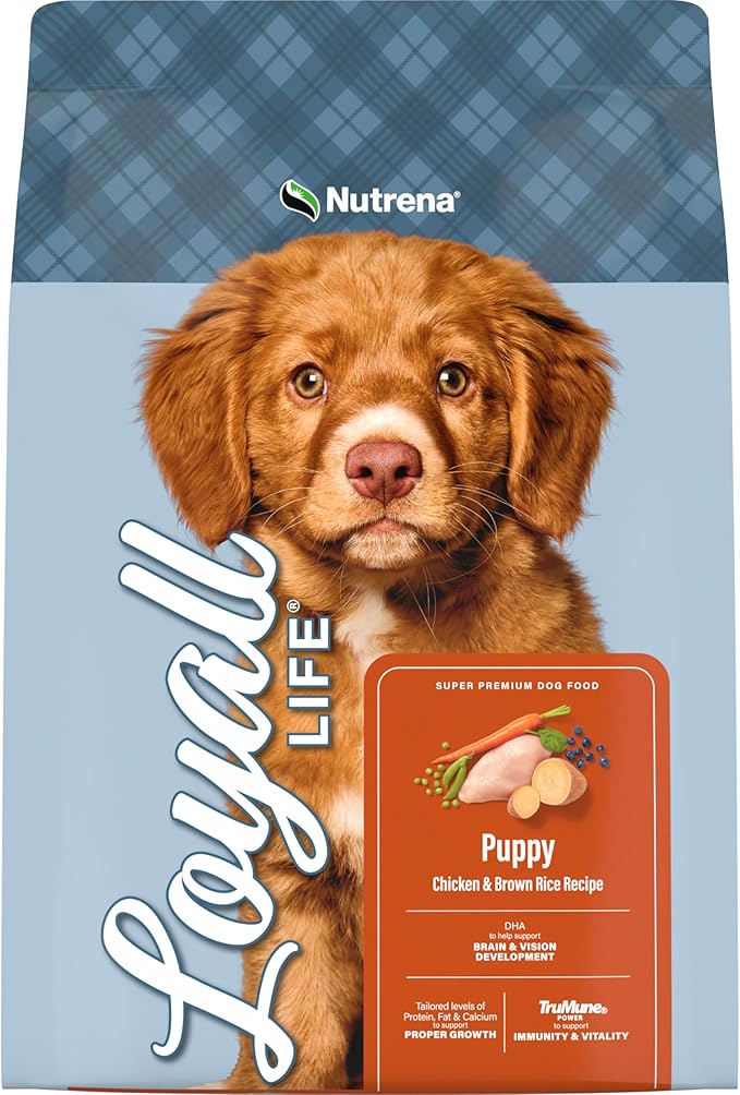 Nutrena Loyall Life Puppy Dog Food, Chicken & Brown Rice, 20 lbs