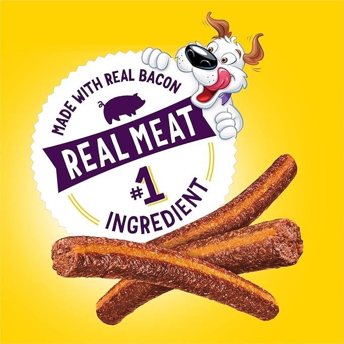 Beggin’ Flavor Stix Treats for Dogs with Bacon and Cheddar Jack Flavor - 40 oz. Pouch