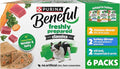 Purina Beneful Freshly Prepared Classics Wet Dog Food Variety Pack with Chicken Dinner, with Turkey or with Lamb - 9.5 oz Carton (Pack of 6)