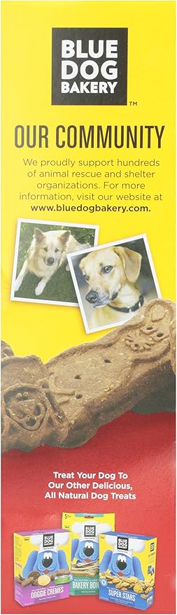 Blue Dog Bakery Natural Low Fat Peanut Butter & Molasses Biscuits, 20 oz