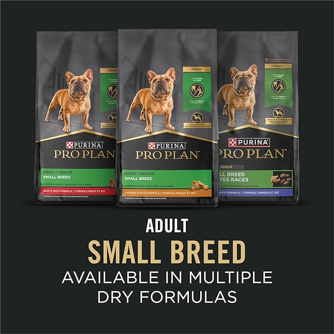 Purina Pro Plan Adult Small Breed Beef and Green Beans Entree in Gravy Wet Dog Food for Small Dogs - (Pack of 24) 5.5 oz. Cans