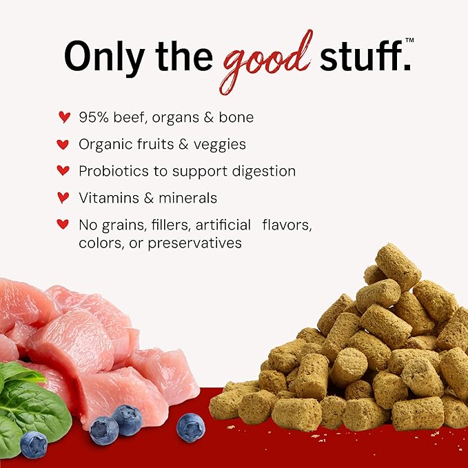 Stella & Chewy's Freeze-Dried Raw Tantalizing Turkey Meal Mixers- Dog Food Topper and Mixer - Made with 95% Cage-Free Turkey, Organs & Bone - Perfect for Picky Eaters - Grain-Free - 3.5 oz