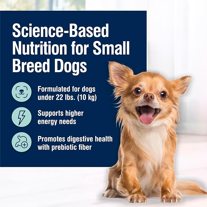 Blue Buffalo True Solutions Small Breed Care Natural Dry Dog Food for Adult Small Breed Dogs, Chicken, 11-lb. Bag
