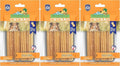 3 Pack of Peanut Butter Yaky Churros Soft Chews, 4 Ounces Each, for Dogs, No Lactose or Grains
