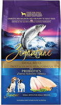 Zignature Trout & Salmon Limited Ingredient Formula Dry Dog Food Small Bites 4lb
