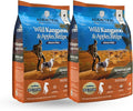 Addiction Wild Kangaroo & Apples Dry Dog Food - Limited Ingredient, Novel Protein for Dogs with Allergies, Grain-Free - Support Muscle Development & Manage Weight - Made in New Zealand 4lb - 2 Packs